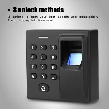 Biometric Fingerprint Recognization Door Entry System RFID Card Password Backlight Keypad Unlock Access Control Syetem
Biometric Fingerprint Recognization Door Entry System RFID Card Password Backlight Keypad Unlock Access Control Syetem