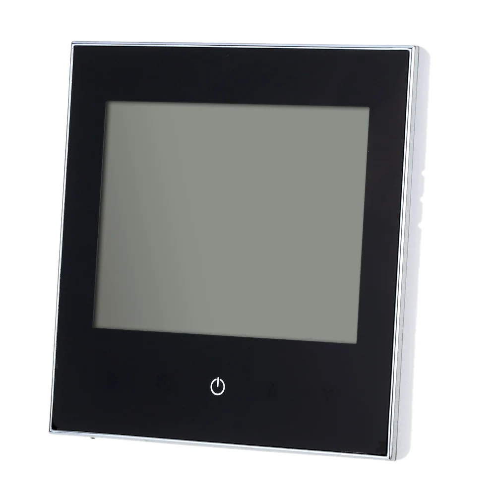 Indoor Temperature Thermostat LCD Display Touch Screen Electric Heating Thermostat Room Temperature Controller 16A 110-230V
Indoor Temperature Thermostat LCD Display Touch Screen Electric Heating Thermostat Room Temperature Controller 16A 110-230V