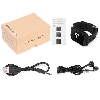 HFES Memory EBook Smart Watch MP3 Player Support E-Book Reader Music Player Different Language MP3 Player
HFES Memory EBook Smart Watch MP3 Player Support E-Book Reader Music Player Different Language MP3 Player
