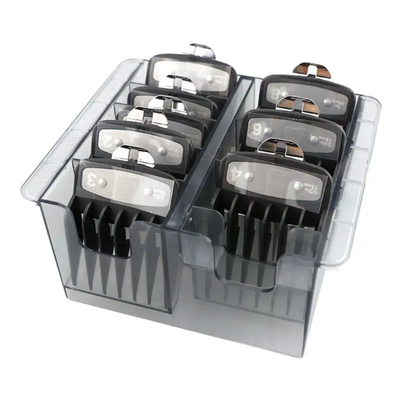 Guide Limit Comb Storage Box Hair Clipper Rack Organizer Case Salon Barber Tool U1JE
Guide Limit Comb Storage Box Hair Clipper Rack Organizer Case Salon Barber Tool U1JE