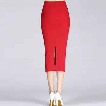 New Autumn Winter Women Pencil Skirt High Waist Cotton Solid Color Stretch Elastic Slim Business OL Split Bodycon Skirts SCI88
New Autumn Winter Women Pencil Skirt High Waist Cotton Solid Color Stretch Elastic Slim Business OL Split Bodycon Skirts SCI88