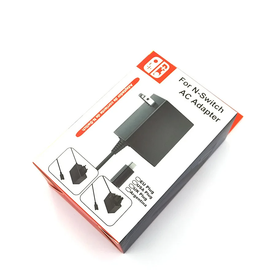 Switch Game Main Machine Power Supply Charger with Transformer Handle Fast-Charging AC Adapter Host Direct Plug Charger
Switch Game Main Machine Power Supply Charger with Transformer Handle Fast-Charging AC Adapter Host Direct Plug Charger