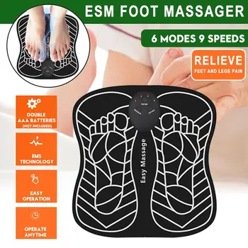 Smart 9 Speed EMS Electric Foot Massager Cushion Feet Muscle Stimulator Foot Massage Mat Improve Blood Circulation Relieve Pain
Smart 9 Speed EMS Electric Foot Massager Cushion Feet Muscle Stimulator Foot Massage Mat Improve Blood Circulation Relieve Pain