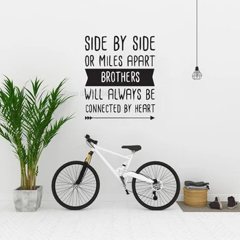 Brothers Wall Decal Art Interior Design Kids Room Decor Brother Gift Vinyl Wall Sticker Wallpaper Children Playroom Mural LL2015
Brothers Wall Decal Art Interior Design Kids Room Decor Brother Gift Vinyl Wall Sticker Wallpaper Children Playroom Mural LL2015