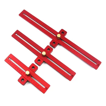 1pc Scribing Ruler Aluminum Alloy T-170/270/370mm Scale Measure Scribing Ruler Woodworking Tool High Quality
1pc Scribing Ruler Aluminum Alloy T-170/270/370mm Scale Measure Scribing Ruler Woodworking Tool High Quality