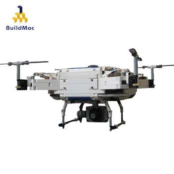 Buildmoc Compatible technic Aliens APC-Flying Helicopter Mini drone UFO Drone Upgrade Hot Building Block Toys For Kids
Buildmoc Compatible technic Aliens APC-Flying Helicopter Mini drone UFO Drone Upgrade Hot Building Block Toys For Kids
