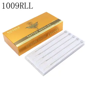 EMALLA 50Pcs 0.30MM 1009RL Disposable Sterilized round liner Tattoo Needle For Tattoo Machines Gun Liner Shader Needles Bugpin
EMALLA 50Pcs 0.30MM 1009RL Disposable Sterilized round liner Tattoo Needle For Tattoo Machines Gun Liner Shader Needles Bugpin