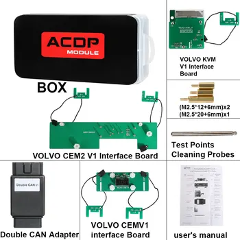 Yanhua Mini ACDP Module12 For Volvo Key Programming Support Add Key & All Key Lost from 2009-2018
Yanhua Mini ACDP Module12 For Volvo Key Programming Support Add Key & All Key Lost from 2009-2018