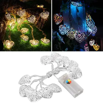 LED Heart Shape Light String Night Iron Christmas Wedding Party Home Decoration
LED Heart Shape Light String Night Iron Christmas Wedding Party Home Decoration