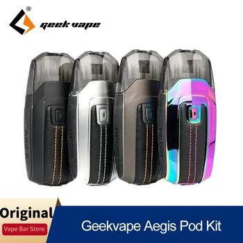 Original Geekvape Aegis Pod Vape Kit 3.5ml Cartridge 800mAh battery 15W Vapor 0.6ohm Mesh Coil Waterproof Electronic Cigarette 
Original Geekvape Aegis Pod Vape Kit 3.5ml Cartridge 800mAh battery 15W Vapor 0.6ohm Mesh Coil Waterproof Electronic Cigarette