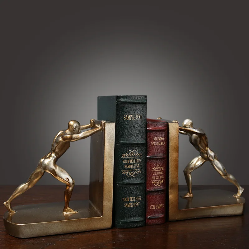 European Style Retro Creative Study Room Wine Cabinet Office Decoration Ornaments Sports People Pushing Objects Bookends
European Style Retro Creative Study Room Wine Cabinet Office Decoration Ornaments Sports People Pushing Objects Bookends