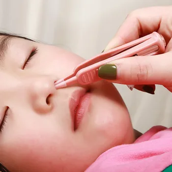 Infant Nose Cleaning Tweezer With LED Light Round-Head Safe And Effective Clip Baby Care Ear Nose Navel Clean Tool Nipper
Infant Nose Cleaning Tweezer With LED Light Round-Head Safe And Effective Clip Baby Care Ear Nose Navel Clean Tool Nipper