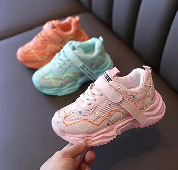 Rainbow Kids Sport Shoes For Girls Sneakers Students Breathable Mesh Children Shoes Autumn Boys Sneakers Light Running Shoes 
Rainbow Kids Sport Shoes For Girls Sneakers Students Breathable Mesh Children Shoes Autumn Boys Sneakers Light Running Shoes