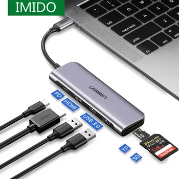 IMIDO USB Type C HUB Multi USB 3.0 HUB HDMI Adapter Dock for MacBook Pro Huawei Mate 30 USB-C 3.1 Splitter Port Type C HUB
IMIDO USB Type C HUB Multi USB 3.0 HUB HDMI Adapter Dock for MacBook Pro Huawei Mate 30 USB-C 3.1 Splitter Port Type C HUB