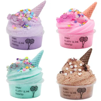 60ml Plasticine Toy Candy Cloud Ice Creamcone Slime Mixing Color Mud Scented Stress Clay Soft Slime Clay juguetes Kids Toys
60ml Plasticine Toy Candy Cloud Ice Creamcone Slime Mixing Color Mud Scented Stress Clay Soft Slime Clay juguetes Kids Toys