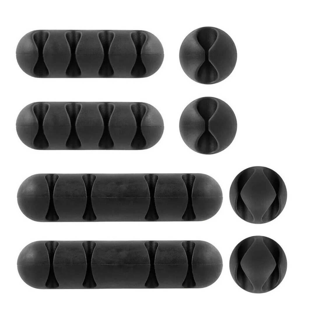 8pcs Fixing Clamp Cable Clip For Fixing Management Device Multi Hole Desk Tidy Winder Organizer Wire Organization
8pcs Fixing Clamp Cable Clip For Fixing Management Device Multi Hole Desk Tidy Winder Organizer Wire Organization
