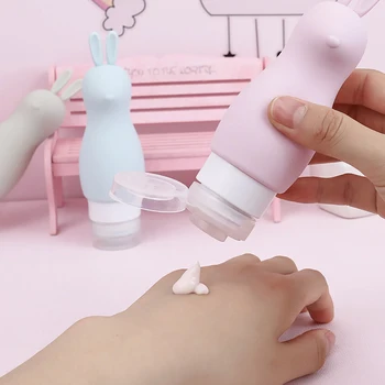 1pc 90ml Silicone Refillable Bottle Cartoon Animal Empty Shampoo Lotion Cream Holder Portable Squeeze Containers Cosmetics Tools
1pc 90ml Silicone Refillable Bottle Cartoon Animal Empty Shampoo Lotion Cream Holder Portable Squeeze Containers Cosmetics Tools
