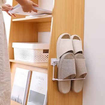 Wall Mount Slippers Storage Shelf Organizer Convenient Wall-Mounted Adhesive Shoes Rack Wall Hanging Shoes Organizer Hanger
Wall Mount Slippers Storage Shelf Organizer Convenient Wall-Mounted Adhesive Shoes Rack Wall Hanging Shoes Organizer Hanger