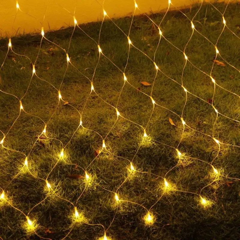 1.5mx1.5m EU Plug LED Mesh Light Fairy String for Christmas Xmas Wedding Garland Party Decor 8 modes Outdoor Lamp 4 Color Choose
1.5mx1.5m EU Plug LED Mesh Light Fairy String for Christmas Xmas Wedding Garland Party Decor 8 modes Outdoor Lamp 4 Color Choose