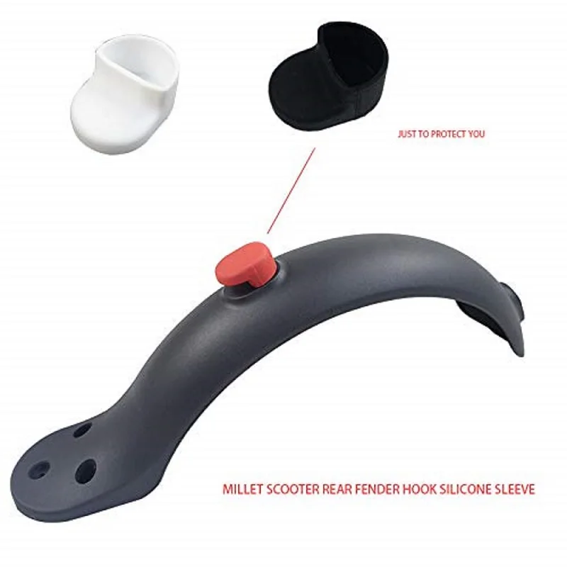 Rear Fender Hook Silicone Cover Applicable To Xiao*mi M365 Outdoor Electric Scooter Accessories After Pedal Fender Cover
Rear Fender Hook Silicone Cover Applicable To Xiao*mi M365 Outdoor Electric Scooter Accessories After Pedal Fender Cover