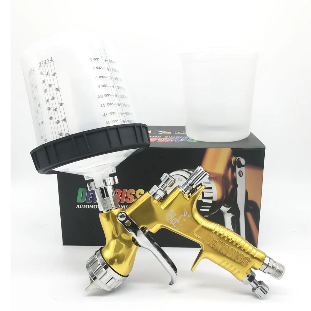 Gti Pro spray gun TE20 1.3mm HVLP +Inner tooth adaptor + no wash10pcs cup car painting tool for water based sprayer USA 2-5 DAYS 
Gti Pro spray gun TE20 1.3mm HVLP +Inner tooth adaptor + no wash10pcs cup car painting tool for water based sprayer USA 2-5 DAYS