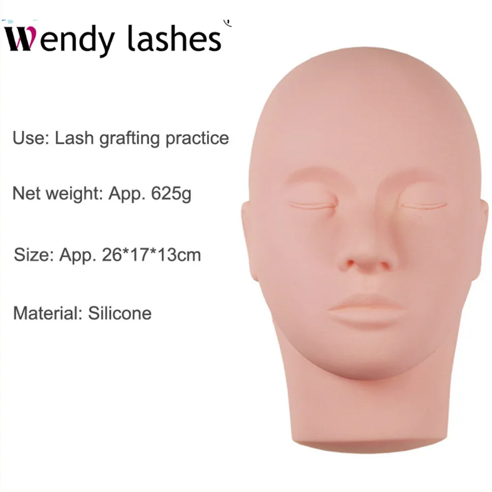 1pc Eyelashes Extension Training Mannequin Head Makeup Practice Model Fake Mannequin Head Model Massage Lashes Grafted
1pc Eyelashes Extension Training Mannequin Head Makeup Practice Model Fake Mannequin Head Model Massage Lashes Grafted