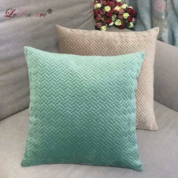 LeRadore Luxury Velvet Fabric Bolster Solid Cushion Cover Home Decor Pillow Throw for Hotel Company Car 45cm*45cm
LeRadore Luxury Velvet Fabric Bolster Solid Cushion Cover Home Decor Pillow Throw for Hotel Company Car 45cm*45cm