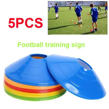 Beginner Prop Marker Cones Football Training Barrier Practice PE 5pcs Marking Skating Soccer Marker Disc Court Sport
Beginner Prop Marker Cones Football Training Barrier Practice PE 5pcs Marking Skating Soccer Marker Disc Court Sport