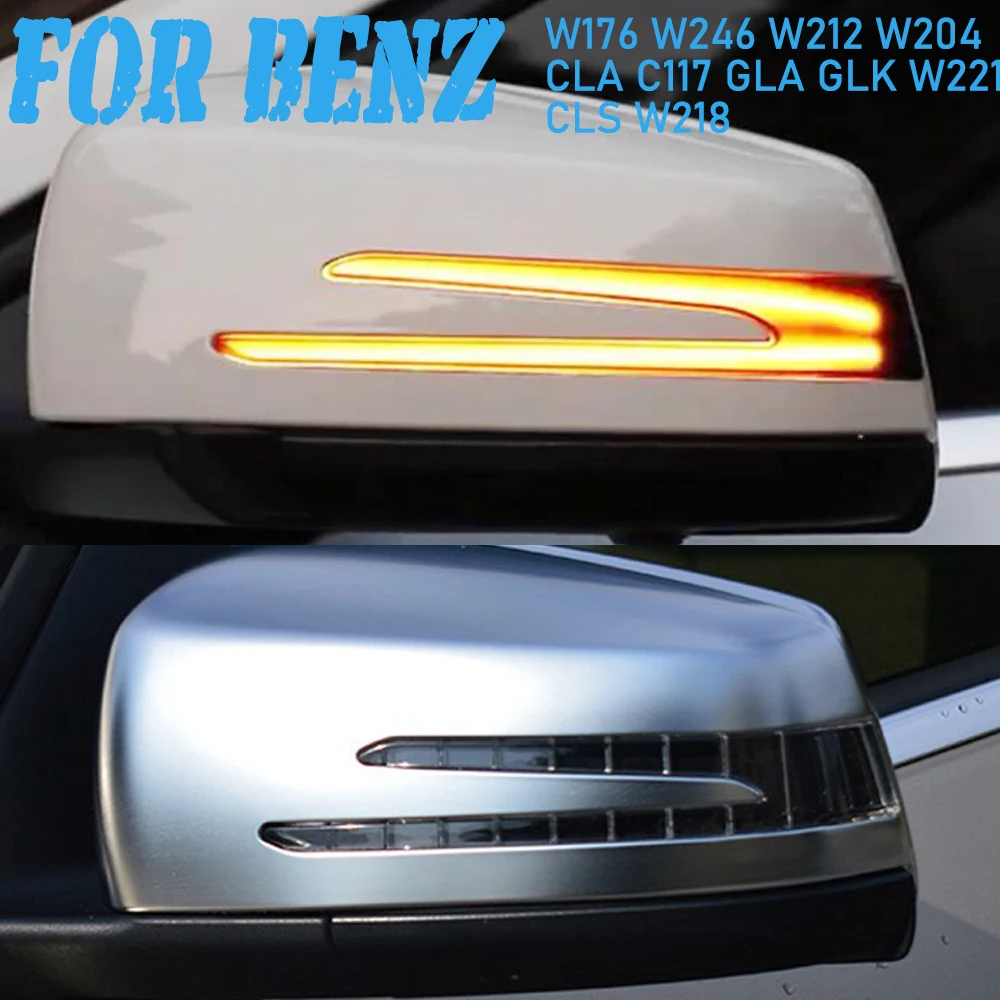 For Mercedes Benz W176 W246 W212 W204 CLA C117 GLA GLK W221 CLS W218 LED Rear View Mirror Indicator Dynamic Turn Signal Light
For Mercedes Benz W176 W246 W212 W204 CLA C117 GLA GLK W221 CLS W218 LED Rear View Mirror Indicator Dynamic Turn Signal Light