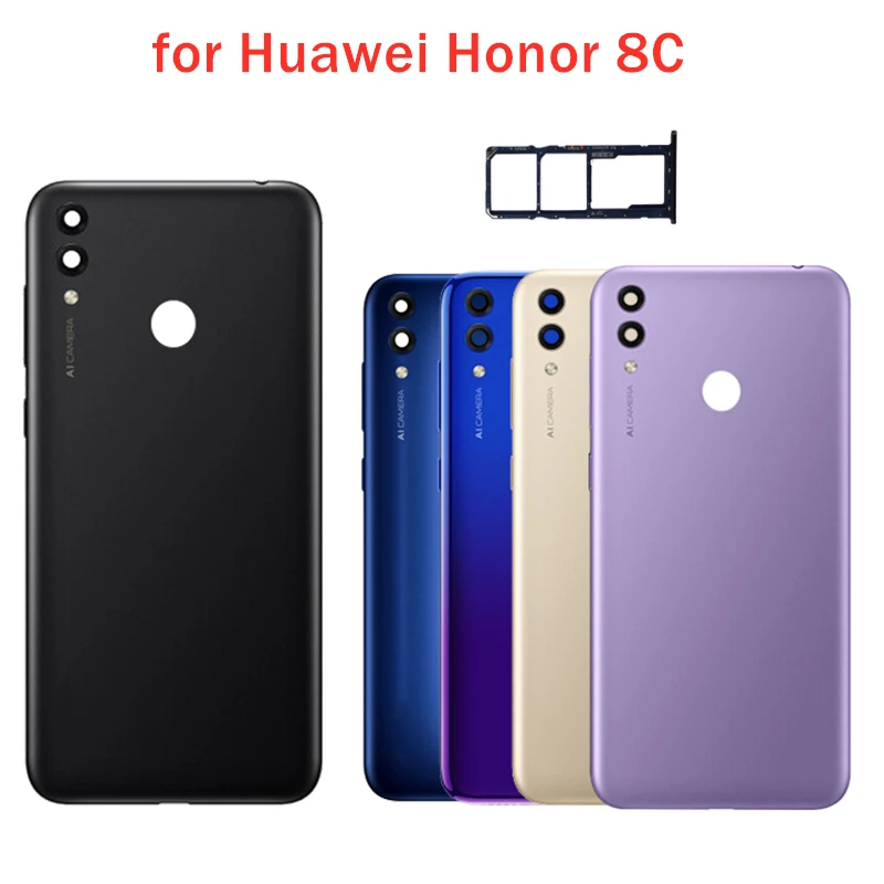 for Huawei Honor 8C Battery Back Cover Glass Rear Cover Housing Door Camera Lens Card Tray Holder Honor Play 8C Spare Parts
for Huawei Honor 8C Battery Back Cover Glass Rear Cover Housing Door Camera Lens Card Tray Holder Honor Play 8C Spare Parts