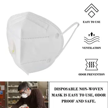 Masks 5-layer Civilian Masks With Breathing Valve Filter High Efficiency Anti-Dust Filtration 3D design Filter Masks
Masks 5-layer Civilian Masks With Breathing Valve Filter High Efficiency Anti-Dust Filtration 3D design Filter Masks