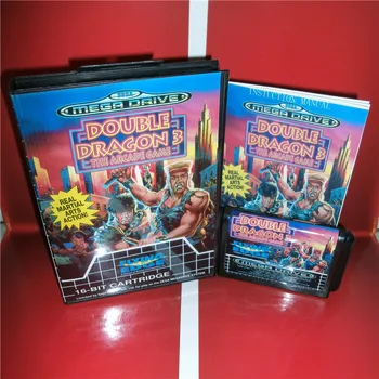 Double Dragon 3 The Arcade Game EU Cover with Box and Manual For Sega Megadrive Genesis Video Game Console 16 bit MD card
Double Dragon 3 The Arcade Game EU Cover with Box and Manual For Sega Megadrive Genesis Video Game Console 16 bit MD card