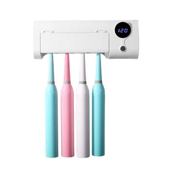 UV Toothbrush Holder Tooth Brush Storage Rack with UV Light Home Bathroom Toothbrushes Cleaning Tool
UV Toothbrush Holder Tooth Brush Storage Rack with UV Light Home Bathroom Toothbrushes Cleaning Tool