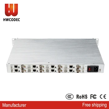 HWCODEC H5318P H264 H265 Video Encoder IPTV Encoder MPEG-4 1080P 8 Ch SDI Video Live Streaming Encoder Support RTMP RTSP UDP
HWCODEC H5318P H264 H265 Video Encoder IPTV Encoder MPEG-4 1080P 8 Ch SDI Video Live Streaming Encoder Support RTMP RTSP UDP