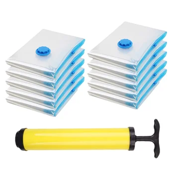 1Set/10pcs Space Saving Vacuum Dustproof Clothes Bag for Outdoor Travel 
1Set/10pcs Space Saving Vacuum Dustproof Clothes Bag for Outdoor Travel