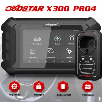 OBDSTAR X300 Pro4 Pro 4 Key Master Auto Key Programmer Same IMMO Functions as X300 DP Plus
OBDSTAR X300 Pro4 Pro 4 Key Master Auto Key Programmer Same IMMO Functions as X300 DP Plus
