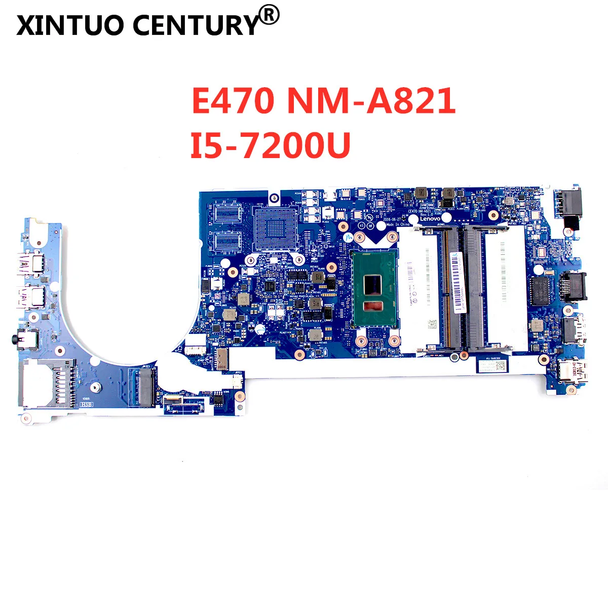 NM-A821 для Lenovo ThinkPad E470 E470C CE470 лаптоп системная плата материнская с i5-7200U процессор |