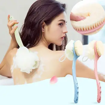 2pcs Bath Brushes Soft Fur Shower Tools Long Handle Shower Brush And Bubble Ball Resuable Body Back Scrubbers Bath Flowers
2pcs Bath Brushes Soft Fur Shower Tools Long Handle Shower Brush And Bubble Ball Resuable Body Back Scrubbers Bath Flowers