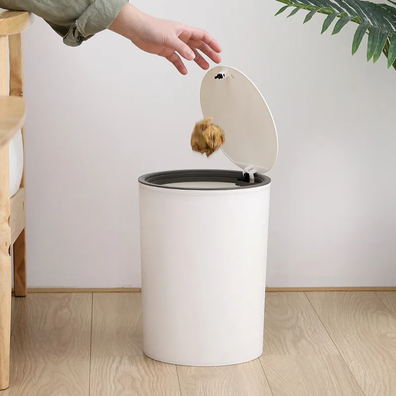 Bullet Cover Trash Can Nordic Household Paper Basket Living Room Bedroom with Cover Personality Plastic Kitchen Trash Can Bins
Bullet Cover Trash Can Nordic Household Paper Basket Living Room Bedroom with Cover Personality Plastic Kitchen Trash Can Bins