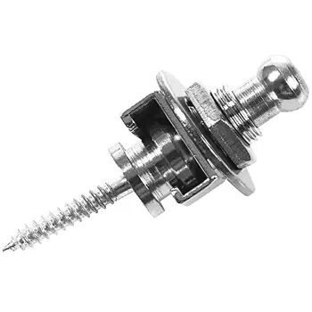 10x Round Head Guitar Bass Strap Locks Schaller-style Straplocks, Silver
10x Round Head Guitar Bass Strap Locks Schaller-style Straplocks, Silver