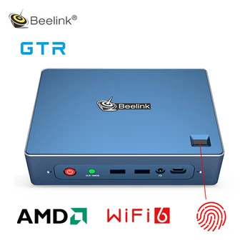 NEW Beelink GTR Mini PC AMD Ryzen5 3550H AMD Radeon RX Vega 8 Windows 10 Fingerprint Boot 8G/16G RAM 256G/512G ROM 1TB WiFi 6
NEW Beelink GTR Mini PC AMD Ryzen5 3550H AMD Radeon RX Vega 8 Windows 10 Fingerprint Boot 8G/16G RAM 256G/512G ROM 1TB WiFi 6