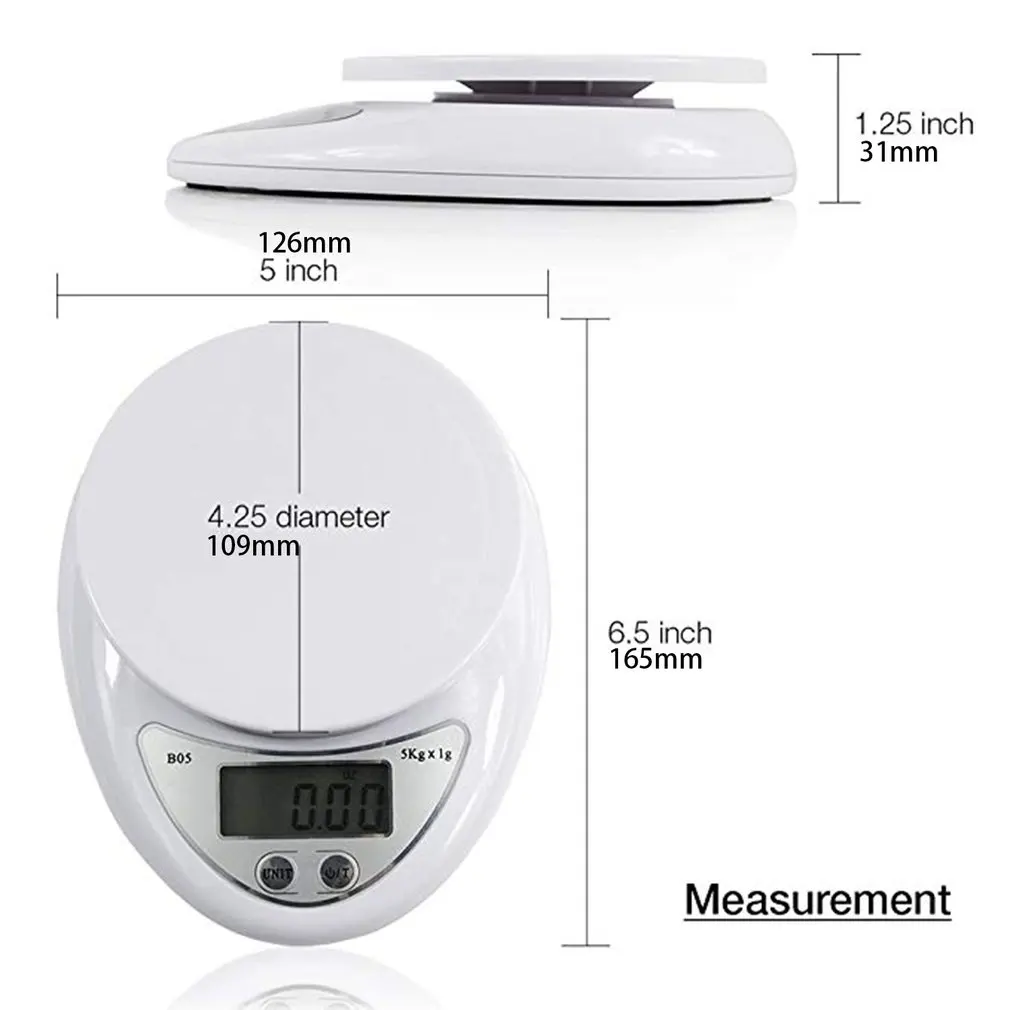 High Precision Mini Kitchen Scale Electronic Food Scale With Large Platform And Lcd Display Pocket Electronic Scale
High Precision Mini Kitchen Scale Electronic Food Scale With Large Platform And Lcd Display Pocket Electronic Scale