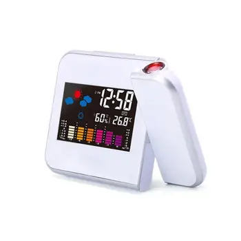 Alarm Clock Projection Custom Digital Electronic Clock Gift Weather Forecast Perpetual Calendar Color Screen Projection Weather
Alarm Clock Projection Custom Digital Electronic Clock Gift Weather Forecast Perpetual Calendar Color Screen Projection Weather
