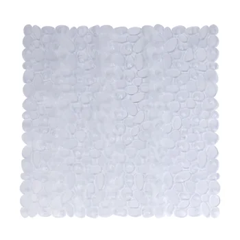 Bath Non-Slip Mat Square Cobblestone Bath Shower Safety Mats PVC Anti-Bacterial Mildew Resistant Antiskid Mat (Clear)
Bath Non-Slip Mat Square Cobblestone Bath Shower Safety Mats PVC Anti-Bacterial Mildew Resistant Antiskid Mat (Clear)
