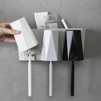 Toothbrush Holder 1 Set Of Toothbrush Rotating Brush Wall-mounted Suction Cup Bracket Rack Household Bathroom Tools
Toothbrush Holder 1 Set Of Toothbrush Rotating Brush Wall-mounted Suction Cup Bracket Rack Household Bathroom Tools