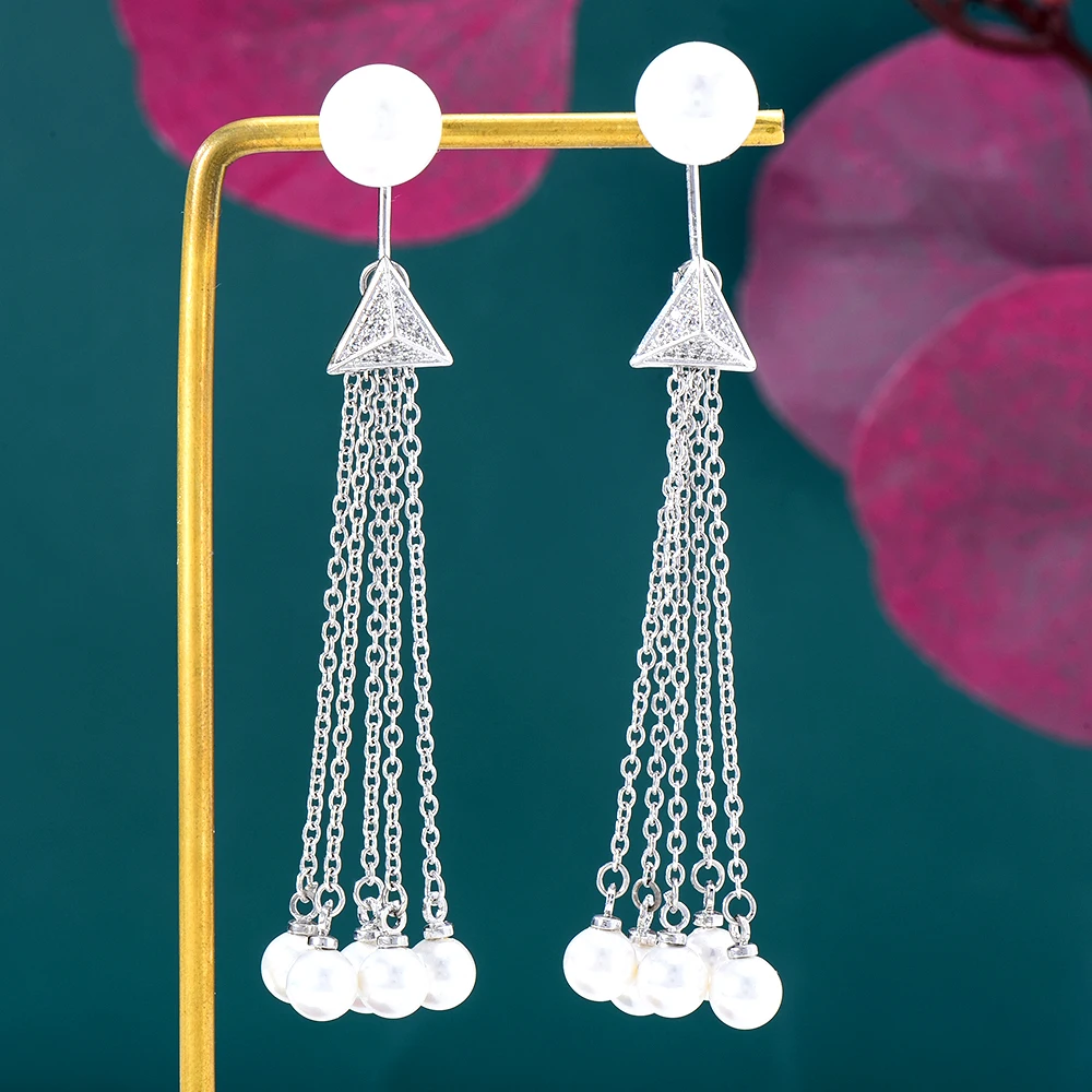 KellyBola 2021 New Trendy Elegant Hanging Earrings Women Zirconia Pearl Drop Earrings Dangle Female Wedding Daily Party Jewelry
KellyBola 2021 New Trendy Elegant Hanging Earrings Women Zirconia Pearl Drop Earrings Dangle Female Wedding Daily Party Jewelry