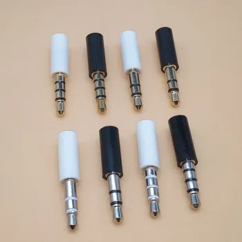 50pcs White And Black 3.5mm Stereo Headset Plug 4 Pole 3 Pole 3.5 Audio Plug Jack Adapter Connector
50pcs White And Black 3.5mm Stereo Headset Plug 4 Pole 3 Pole 3.5 Audio Plug Jack Adapter Connector