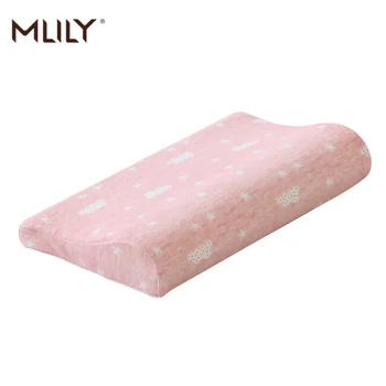 Mlily Memory Foam Pillow Baby Children Cervical Neck Breathable Cotton Pink Blue Pillow for Sleeping 
Mlily Memory Foam Pillow Baby Children Cervical Neck Breathable Cotton Pink Blue Pillow for Sleeping