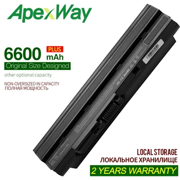 ApexWay 6600mah Laptop battery for MSI Wind U100 U90 U210-006US Wind12 U200 U210 U230 Series TX2-RTL8187SE BTY-S11 BTY-S12
ApexWay 6600mah Laptop battery for MSI Wind U100 U90 U210-006US Wind12 U200 U210 U230 Series TX2-RTL8187SE BTY-S11 BTY-S12