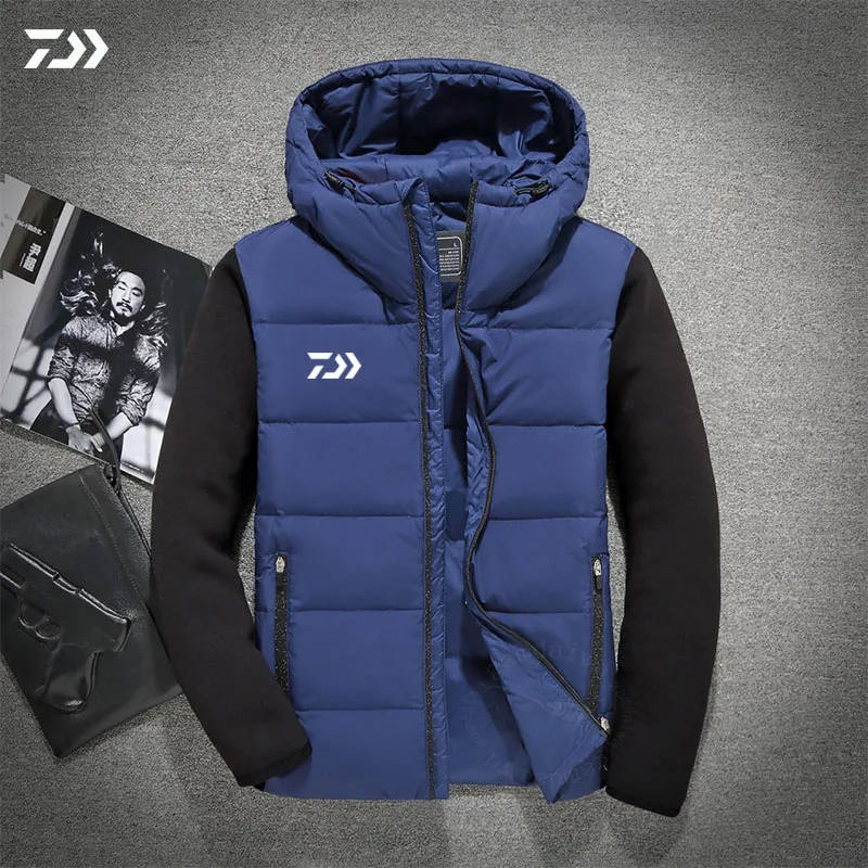 2020 Hooded Daiwa Fishing Coat Winter Men Fishing Jacket Cotton Men Thermal Patchwork Fishing Clothing Men's Winter Down Jacket
2020 Hooded Daiwa Fishing Coat Winter Men Fishing Jacket Cotton Men Thermal Patchwork Fishing Clothing Men's Winter Down Jacket